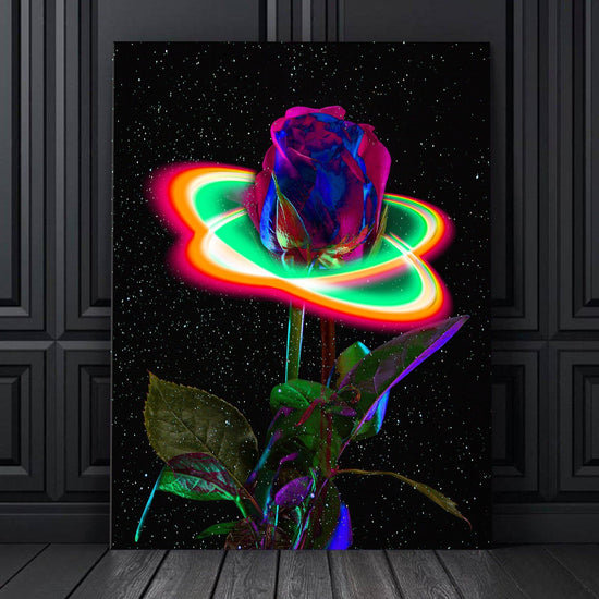 Starlit Rose Premium Art