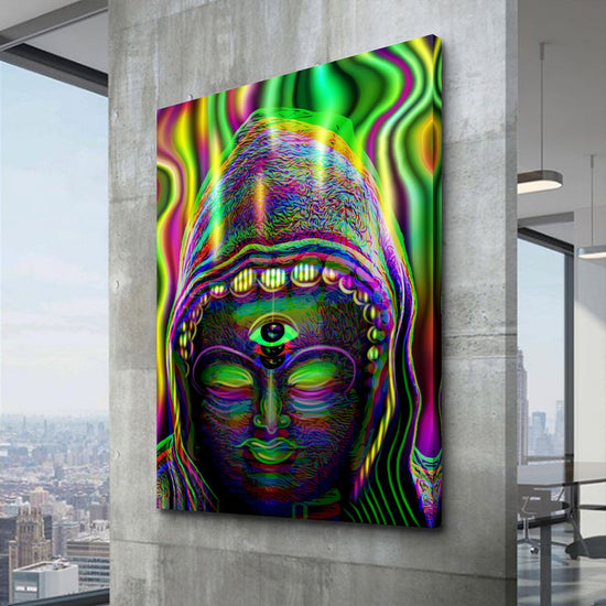 Woke Buddha Premium Art