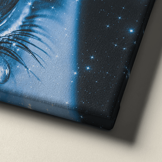 Cry No More Canvas Art