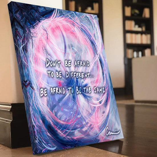 Don't Be Afraid Canvas Art