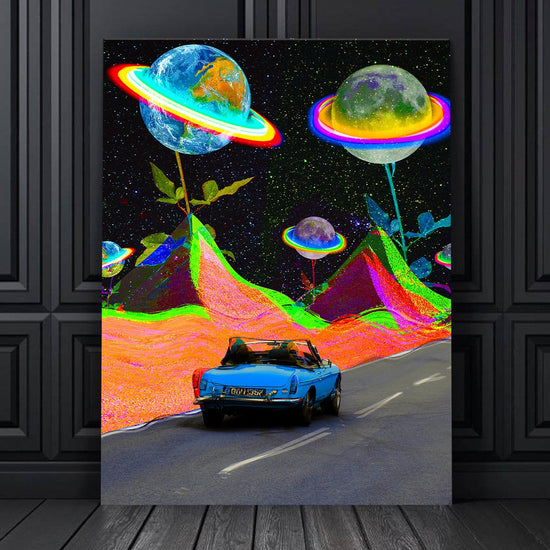Planets of Roses Canvas Art