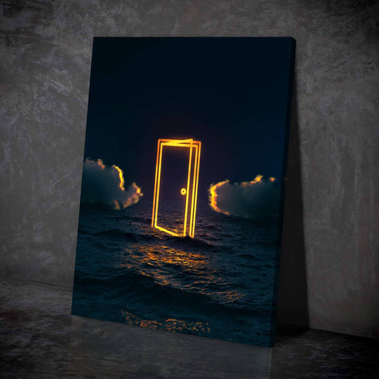 Ocean Door Canvas Art