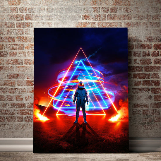 The Triangler Canvas Art