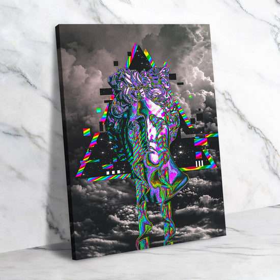 Bismuth Canvas Art
