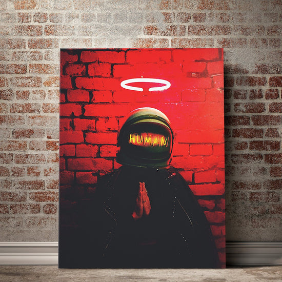 Human Again Canvas Art