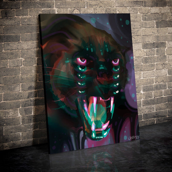 Eye of the Panther Canvas Art