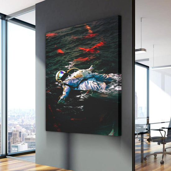 Going with the Flow Canvas Art