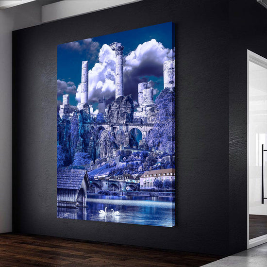 Swan Lake Canvas Art