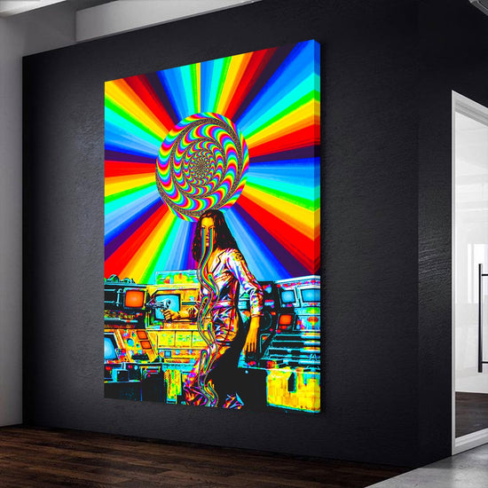 Saturated Canvas Art