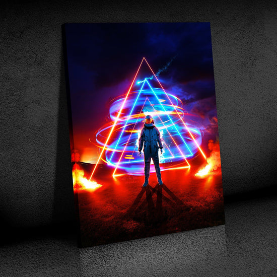 The Triangler Canvas Art