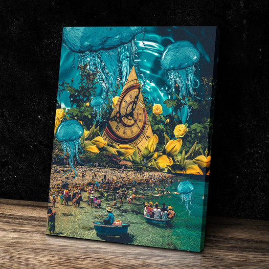 Ripple in Time Canvas Art