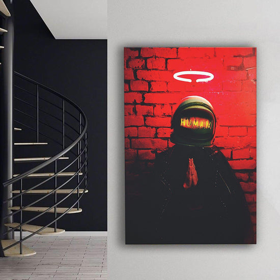 Human Again Canvas Art