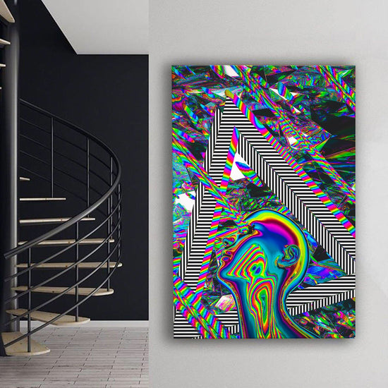Lazers Canvas Art