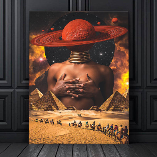 Mother of the Stars Canvas Art