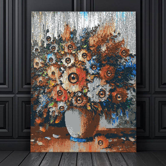 Eye of the Flower Canvas Art