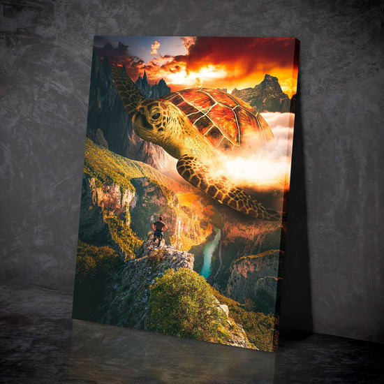 Glide Canvas Art