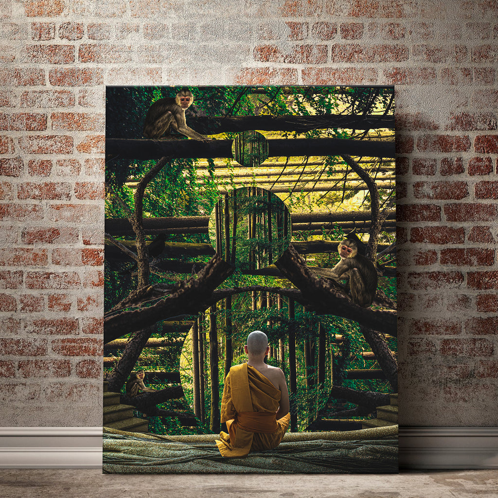 Enjoy The Journey Personalized 11x14 Canvas