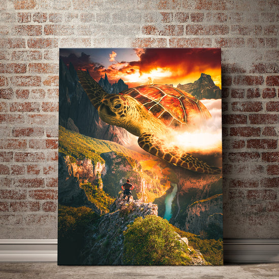 Glide Canvas Art