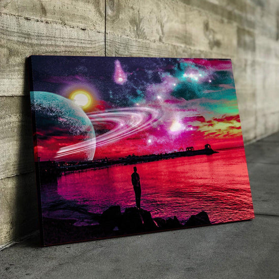 The End Canvas Art